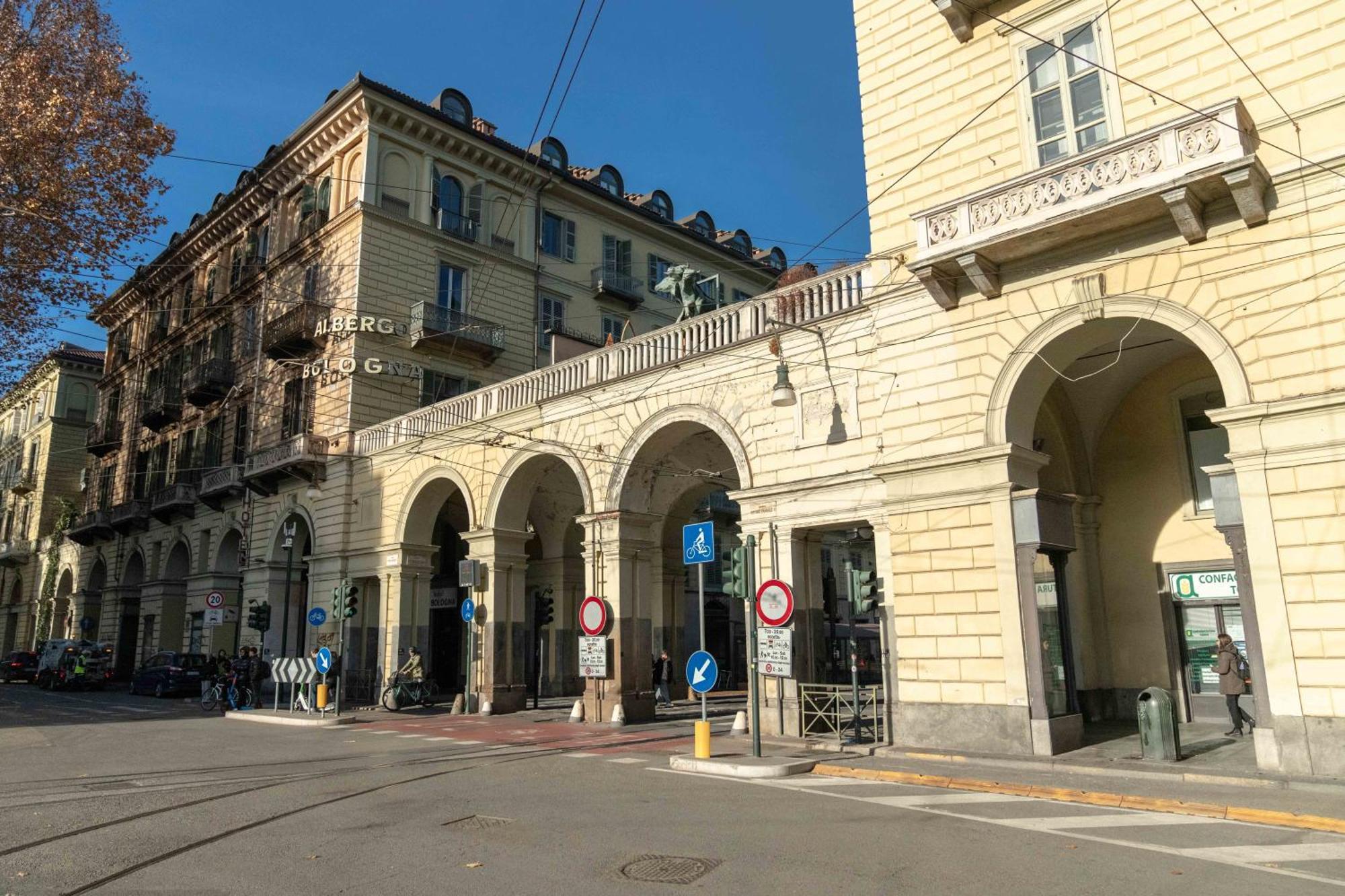 Hotel Bologna Turin Exterior foto